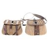 Image 1 : Unmarked Split Willow & Leather Fishing Creels (2)