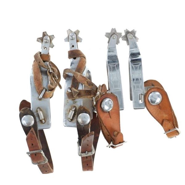 P.M. Kelly Bros Rodeo Bull Rider Spurs (2 Sets)
