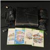 Image 1 : WORKING XBOX 360 WITH GAMES AND CONTROLLERS