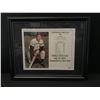 Image 1 : JOE DIMAGGIO SIGNED AND FRAMED 11 X 14 DISPLAY WITH COA