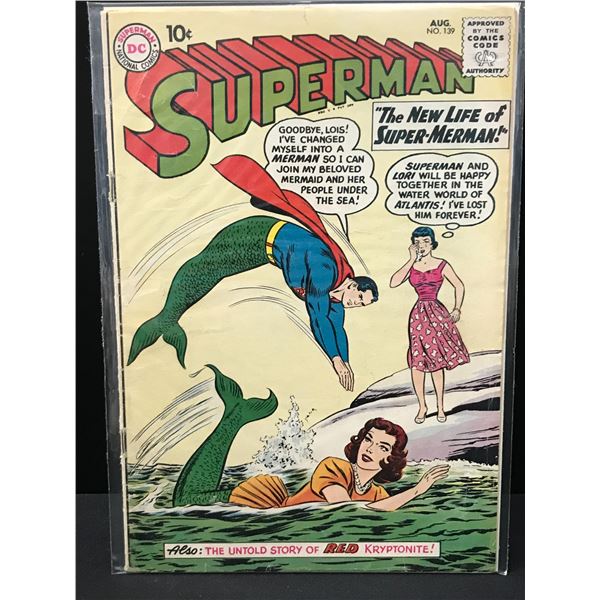 DC COMICS NO.139 SUPERMAN