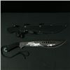 Image 1 : SYLVESTER STALLONE AND JASON STATHAM  SIGNED EXPENDABLES KNIFE KB COA