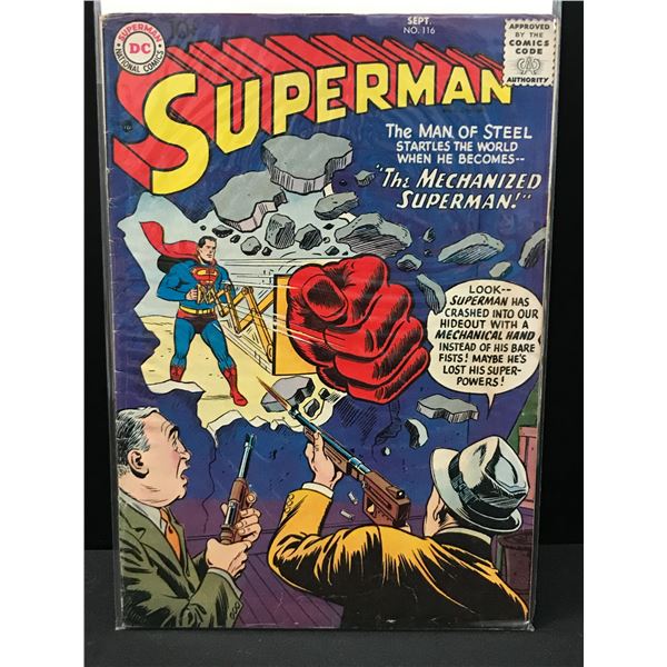 DC COMICS NO.116 SUPERMAN