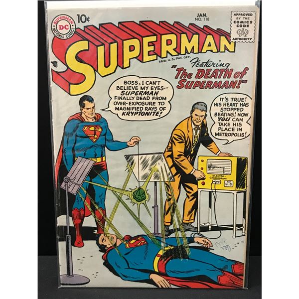 DC COMICS NO.118 SUPERMAN