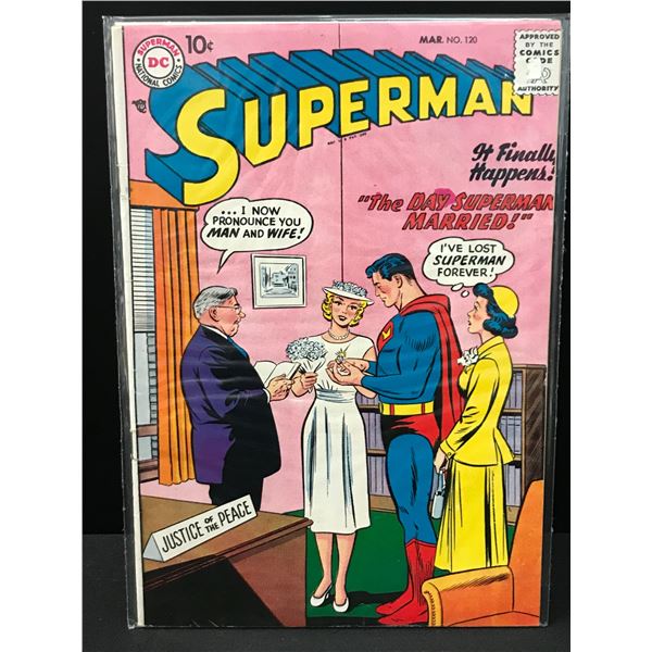 DC COMICS NO.120 SUPERMAN