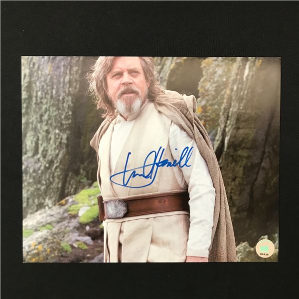 MARK HAMILL SIGNED LUKE SKYWALKER 8X10 - KB COA