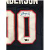 Image 2 : TREYVON HENDERSON SIGNED NEW ENGLAND PATRIOTS JERSEY ACE COA