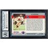 Image 2 : 1990 PRO SET SUPER BOWL MVP'S JOE MONTANA SIGNED TRADING CARD - BECKETT GRADE 10