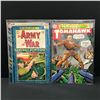 Image 1 : LOT OF 2 ARMY BASED COMIC BOOKS - DC COMICS