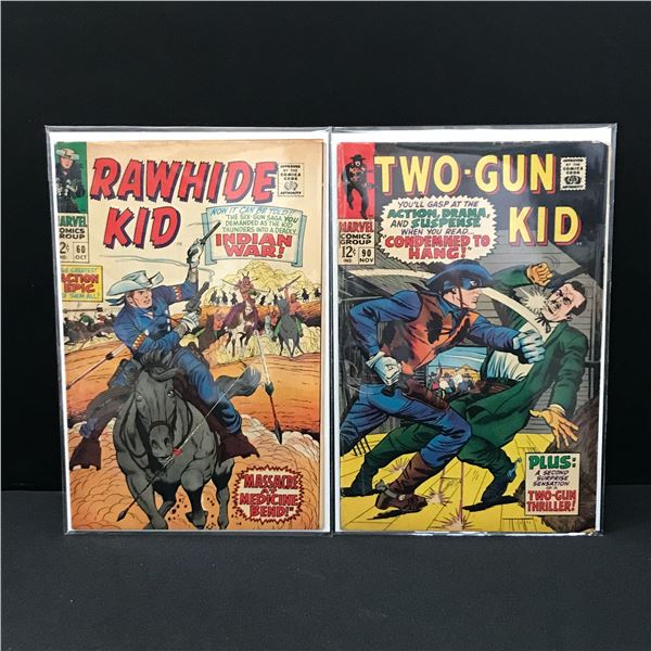 LOT OF 2 WESTERN COMICS - MARVEL COMICS