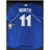 Image 1 : BO BICHETTE SIGNED BLUE JAYS JERSEY ACE COA