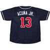 Image 1 : RONALD ACUNA JR SIGNED ATLANTA BRAVES JERSEY - BECKETT COA