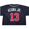 Image 2 : RONALD ACUNA JR SIGNED ATLANTA BRAVES JERSEY - BECKETT COA