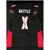 Image 1 : BILL GOLDBERG SIGNED THE LONGEST YARD  MEAN MACHINE JERSEY - KB COA