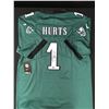 Image 1 : JALEN HURTS SIGNED PHILADELPHIA EAGLES JERSEY ACE COA