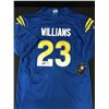 Image 1 : KYREN WILLIAMS SIGNED  L.A RAMS JERSEY ACE COA