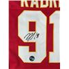 Image 2 : NAZEM KADRI SIGNED CALGARY FLAMES JERSEY CENTRE ICE COA