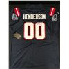 Image 1 : TREYVON HENDERSON SIGNED NEW ENGLAND  PATRIOTS JERSEY ACE COA