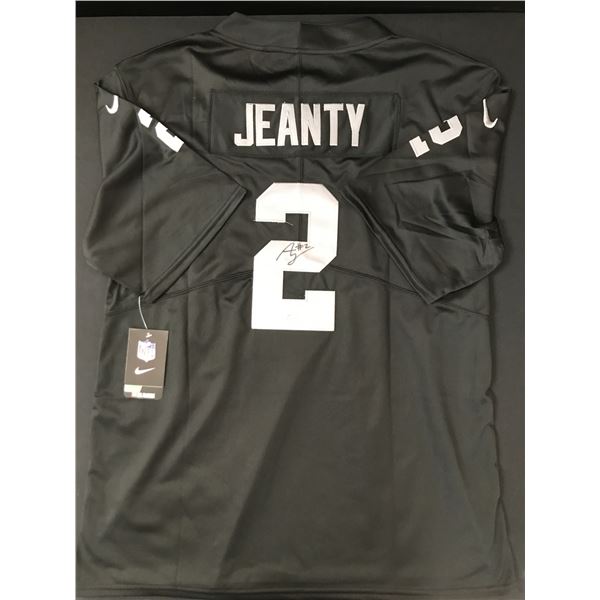ASHTON JEANTY SIGNED LAS VEGAS RAIDERS JERSEY ACE COA