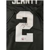 Image 2 : ASHTON JEANTY SIGNED LAS VEGAS RAIDERS JERSEY ACE COA