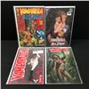 Image 1 : LOT OF 4 VAMPIRELLA COMICS - HARRIS COMICS