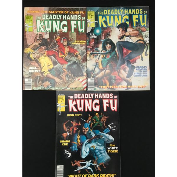 EPIC COMICS DEADLY HANDS OF KUNG FU COMIC BOOK LOT