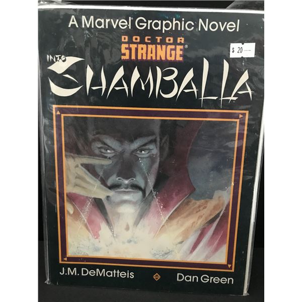 MARVEL GRAPHIC NOVEL DOCTOR STRANGE INTO SHAMBALLA