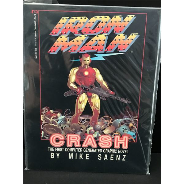 EPIC COMICS IRON MAN GRAPHIC NOVELCRASH