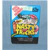 Image 1 : Nasty Tricks factory sealed wax pack of cards