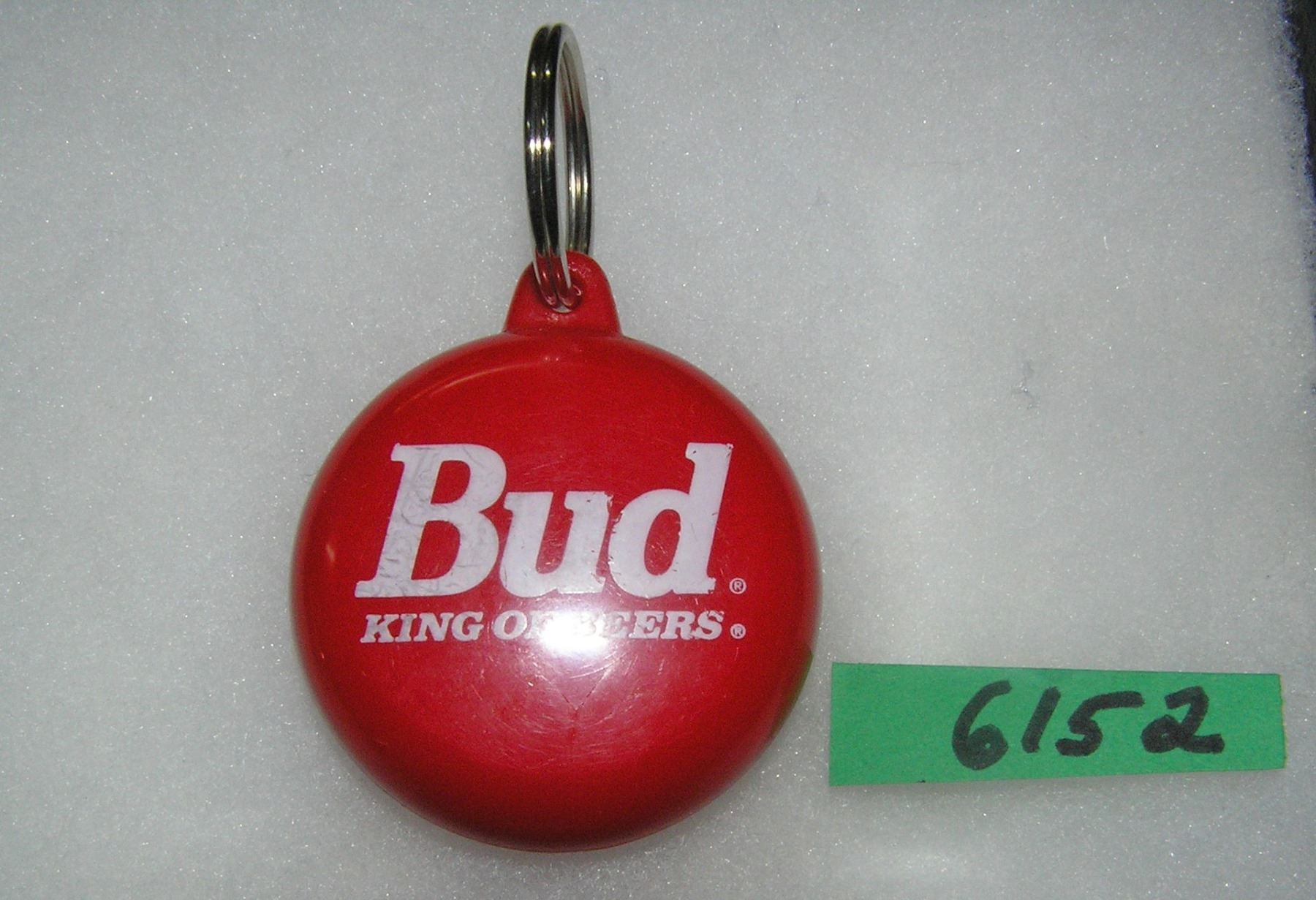 Vintage Budweiser advertising promotional key chain