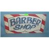 Image 1 : Barber Shop License plate size  retro stylesign