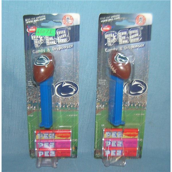 Pair of vintage PEZ Candy containers