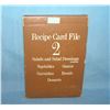 Image 1 : Vintage recipe card file
