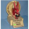 Image 1 : Fox Head 400 beer advertising bar top display piece