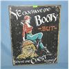 Image 1 : Ye can have me booty but leave me chest alone metal sign