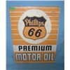 Image 1 : Phillips 66 Premium Motor Oil  retro style advertising sign