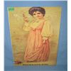 Image 1 : Budweiser Girl  retro style advertising sign