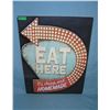 Image 1 : It's here it's cheap and homemade  retro style advertising sign