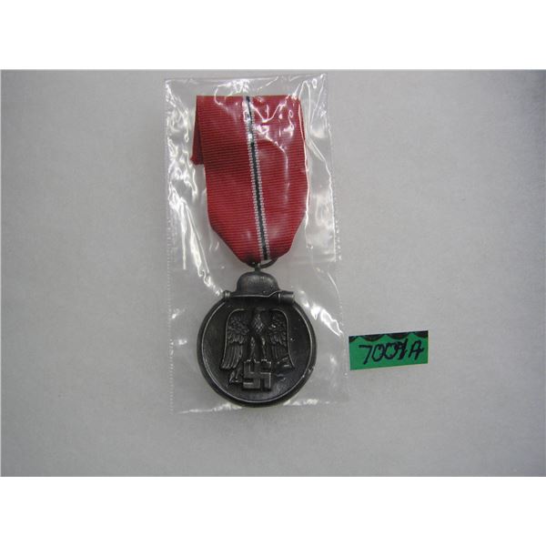 German Russian front campaign medal and ribbon WWII retro style