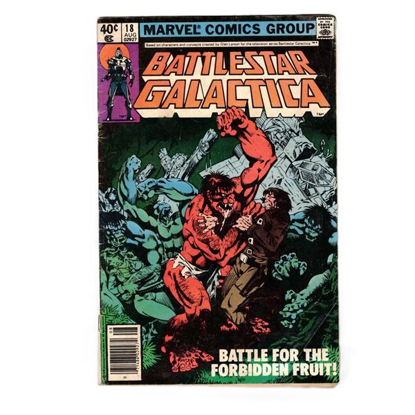 Marvel Comics Vol 18 Aug Battlestar Glactica