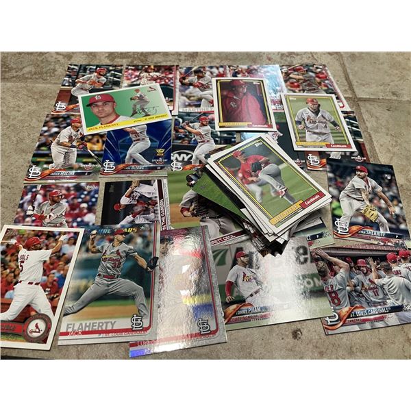 Cardinals Baseball Cards as shown