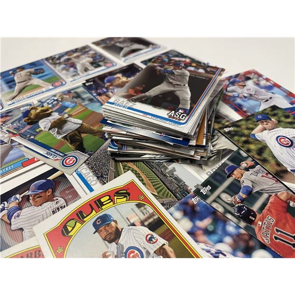 Chicago Cubs Baseball Cards as shown