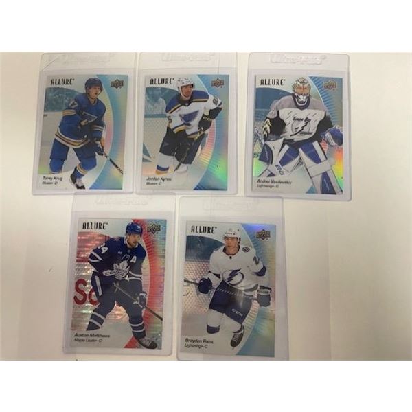 2023-24 Allure Hockey upper deck 5 cards