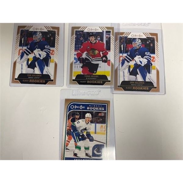 2021-22 Glossy Rookies 4 cards