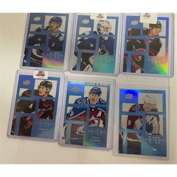 2024-25 UD Portraits 6 Cards