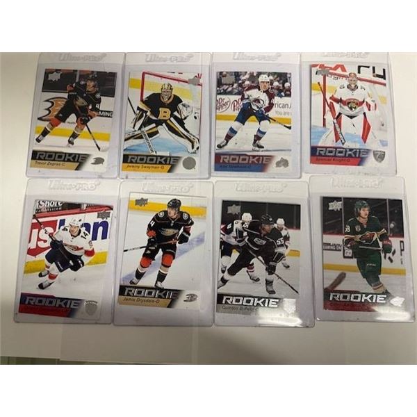 2021-22 Upper Deck Rookies 8 Card set