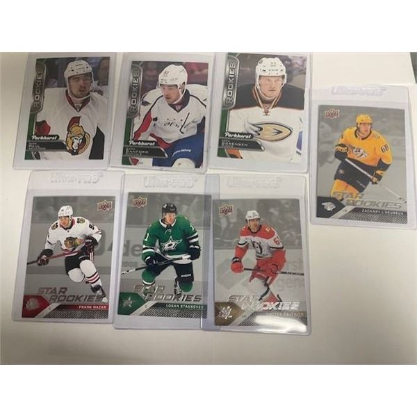 2024-25 Upper Deck Star Rookies 7 cards