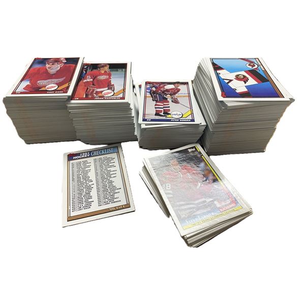 1991 Topps Hockey Cards , Sorted and missing some cards