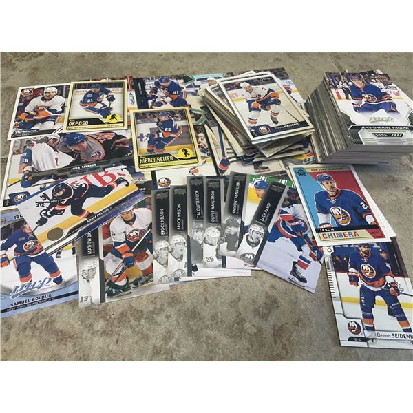 New York Islanders Hockey Cards As Shown