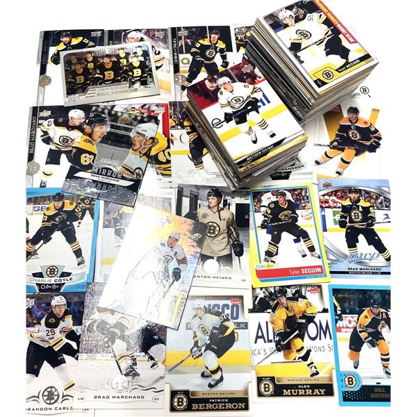 Boston Bruins Hockey Cards As Shown